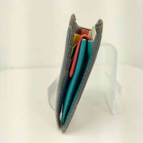 LAUNER マルチカラー二つ折り財布 メンズ