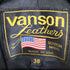 バンソン VANSON MADE IN USA ワンスター レザージャケット メンズ 38