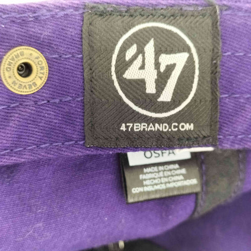 フォーティセブンブランド 47 BRAND 47 クリーンナップ 6パネル ベースボールキャップ メンズ