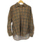 NATURALIFE コーデュロイチェックシャツ メンズ import:M