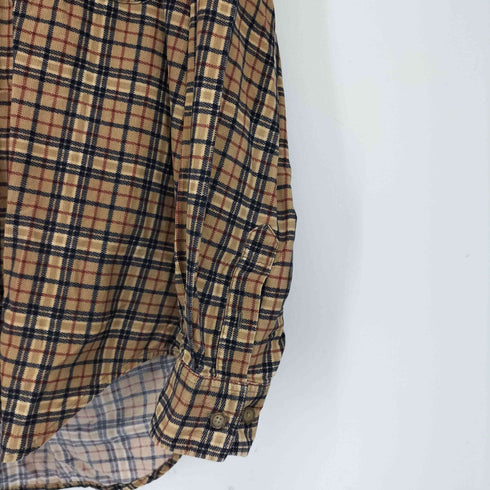 NATURALIFE コーデュロイチェックシャツ メンズ import:M
