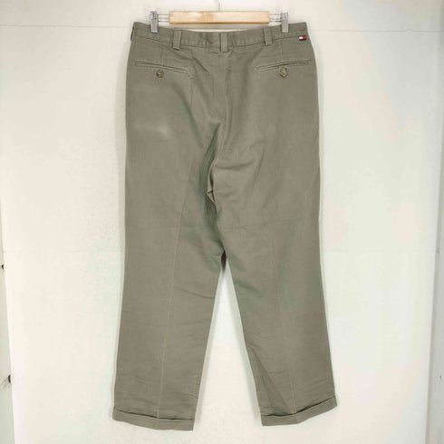 トミーヒルフィガー TOMMY HILFIGER 2タック ジップフライ チノパン メンズ 36×30