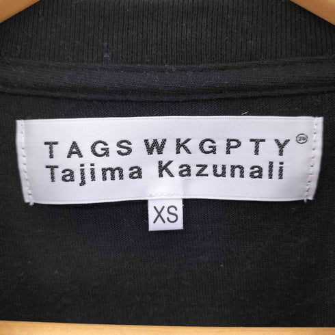 TAGS WKGPTY Tajima Kazunali プリント Tシャツ メンズ XS