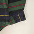 トミーヒルフィガー TOMMY HILFIGER ライオン刺繍 チェック柄 コーデュロイ襟 ペンポケット BDシャツ メンズ import:XL