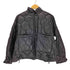 ザラ ZARA フェイクレザー キルティング パフ クロップド ジャケット ブルゾン レディース import:M