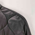 ザラ ZARA フェイクレザー キルティング パフ クロップド ジャケット ブルゾン レディース import:M