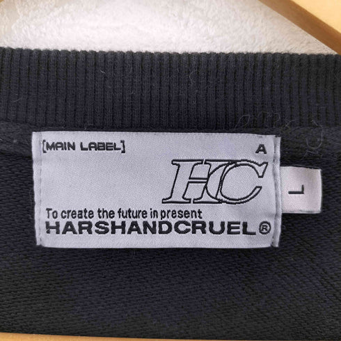 ハーシュアンドクルーエル HARSHANDCRUEL サッカーユニフォーム スウェット メンズ JPN:L
