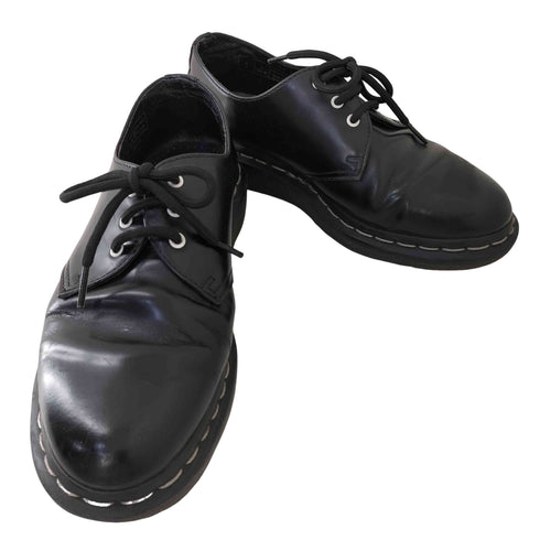 ドクターマーチン Dr.Martens 3ホール フラットソール レザーシューズ レディース UK4