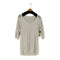 ズッカ ZUCCa 製品染め Vネック 五分袖 Tシャツ メンズ JPN:M