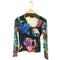 デシグアル Desigual M. Christian Lacroix ミネラルモチーフ チュールTシャツ レディース M