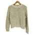 ザラ ZARA ローゲージ プルオーバー クルーネック ポップコーン ニット レディース import:S