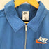 ナイキ NIKE 22SS TREND OVERSHIRT DK MARINA BLUE L/S ハーフジップ オーバー シャツ メンズ import:L