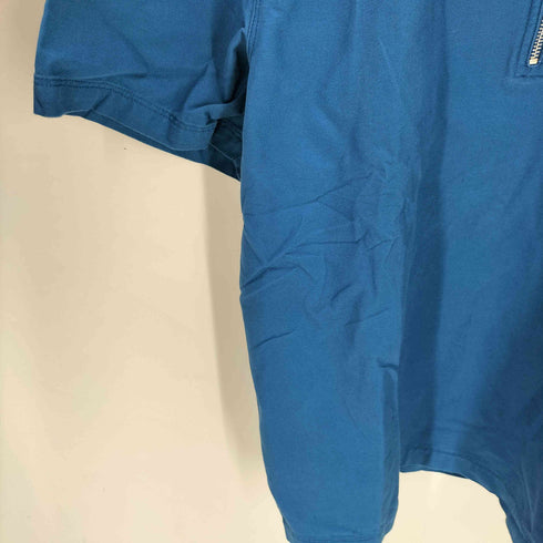 ナイキ NIKE 22SS TREND OVERSHIRT DK MARINA BLUE L/S ハーフジップ オーバー シャツ メンズ import:L