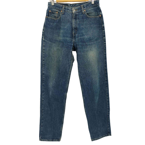 リーバイス Levis 2002年1月製造 560 ボタン裏刻印748 LOOSE FIT STRAIGHT LEG テーパードデニムパンツ メンズ LL