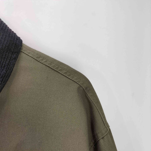 フリークスストア FREAKS STORE 21SS ビッグシルエット コーデュロイ襟 ワッペン アレンジ ショート ブルゾン ワーク ジャケット メンズ JPN:L