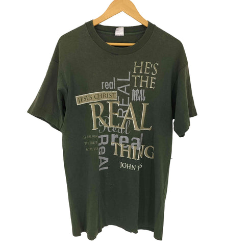 FRUIT OF THE LOOMボディ ジーザスTシャツ メンズ import:L