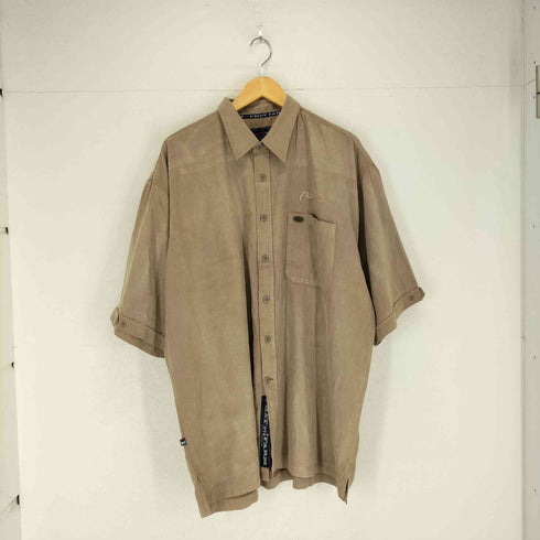 ファットファーム PHAT FARM フロント刺繍 ペンポケット S/S シャツ メンズ XXL