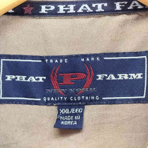 ファットファーム PHAT FARM フロント刺繍 ペンポケット S/S シャツ メンズ XXL