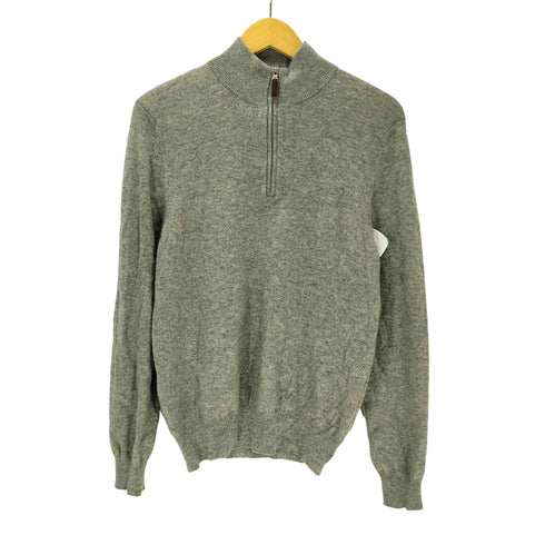 ユニクロ UNIQLO カシミヤ ハーフジップ セーター ニット レディース JPN:M