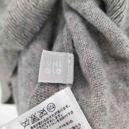 ユニクロ UNIQLO カシミヤ ハーフジップ セーター ニット レディース JPN:M