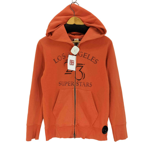 ラッセルアスレチック RUSSELL ATHLETIC 70-80s プリントジップアップパーカー メンズ import:M