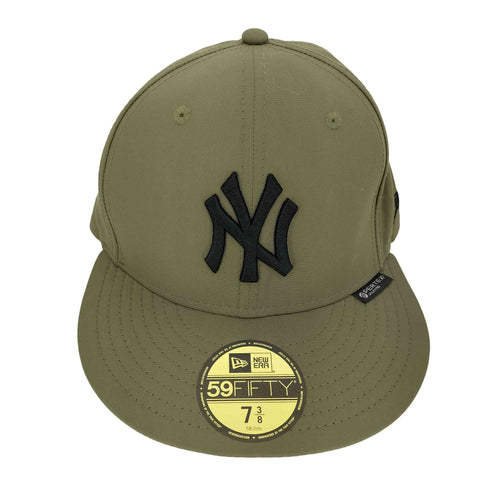 ニューエラ NEW ERA 59FIFTY PERTEX ロゴ刺繍 ナイロン 6パネルキャップ メンズ 73/8