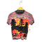 デシグアル Desigual フウケイデザイン コットンニット クルーネック半袖Tシャツ レディース M