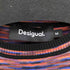 デシグアル Desigual フウケイデザイン コットンニット クルーネック半袖Tシャツ レディース M
