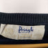 プリングル Pringle 90S スコットランド製 刺繍 ボーダー プルオーバー ニット セーター メンズ import:M