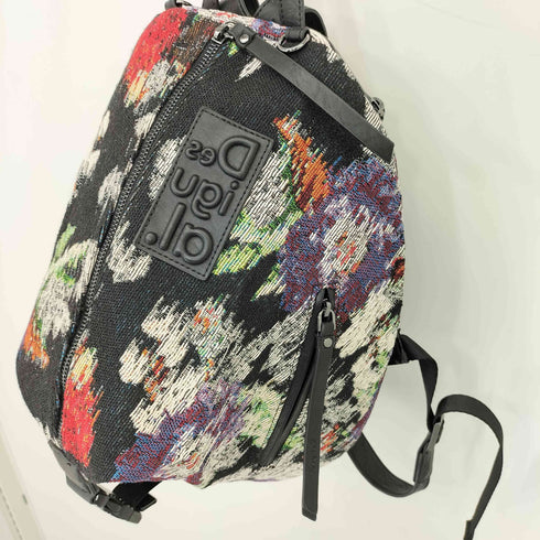 デシグアル Desigual マルチポジション ジャガードデザイン バックパック リュック レディース