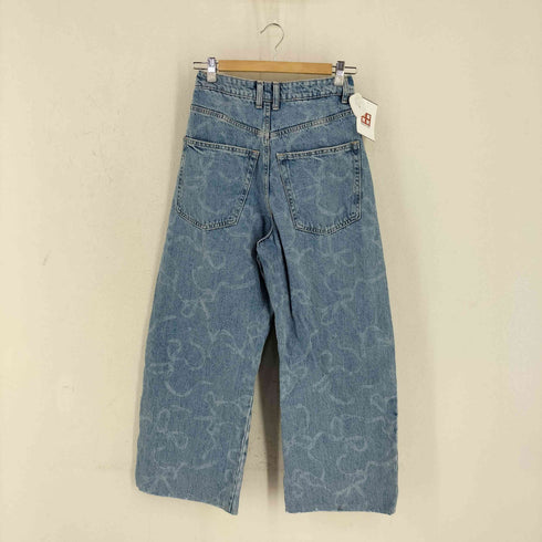 ザラ ZARA ミッドライズBAGGY TRF デニムパンツ レディース JPN:4