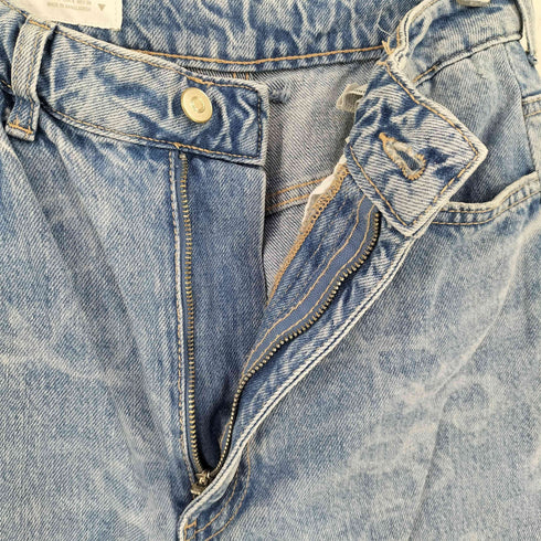 ザラ ZARA ミッドライズBAGGY TRF デニムパンツ レディース JPN:4