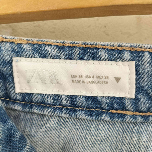 ザラ ZARA ミッドライズBAGGY TRF デニムパンツ レディース JPN:4