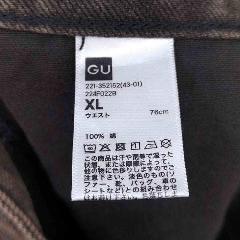 ジーユー GU バレルレッグジーンズ メンズ JPN:XL