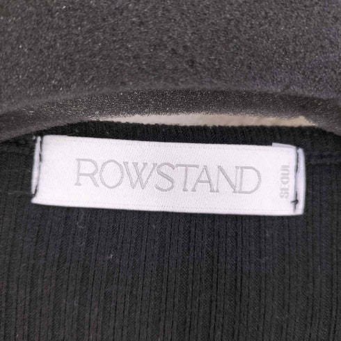 ROWSTAND スナップボタンミニトップス Y2K レディース FREE