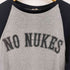 アンビル Anvil NO NUKES ラグランスリーブ クルーネックTシャツカットソー メンズ M