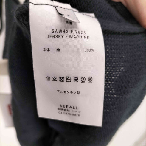 シーオール SEEALL 24SS STRING TOP:ニットキャミソール レディース FREE