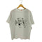 ユナイテッドアスレ UNITED ATHLE FUCK 0FF イラストデザイン クルーネック 半袖Tシャツ カットソー メンズ XL