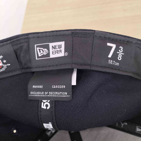 ニューエラ NEW ERA 59FIFTY チームロゴキャップ メンズ 58.7cm