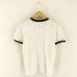 クロスアンドスティッチ CROSS&STITCH グラフィックプリント クルーネック 半袖リンガーTシャツ メンズ LARGE