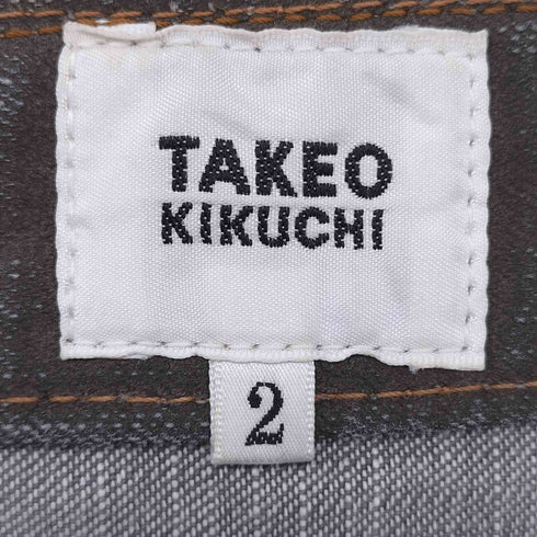 タケオキクチ TAKEO KIKUCHI ボタンフライデニムパンツ メンズ JPN:2