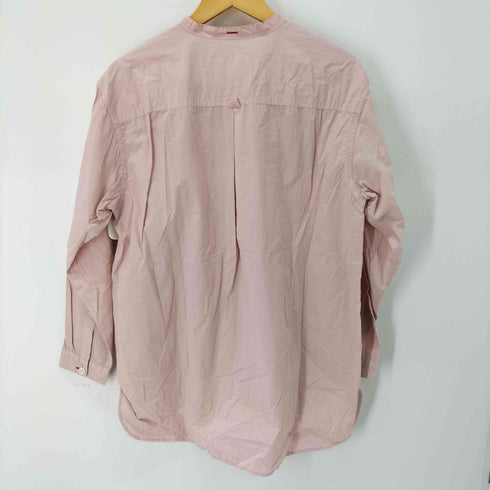 ナチュラルランドリー NATURAL LAUNDRY バンドカラー長袖シャツ レディース