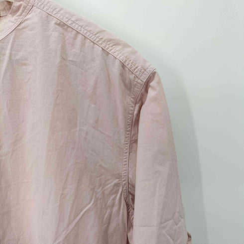 ナチュラルランドリー NATURAL LAUNDRY バンドカラー長袖シャツ レディース