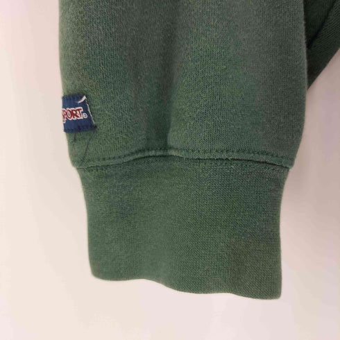 ジャンスポーツ JanSport CASTLETON フロントパッチ ジップアップ パーカー メンズ XXL