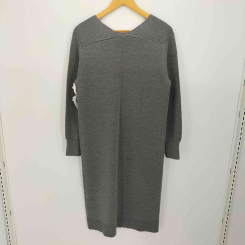 エムプルミエ M-PREMIER 24AW ニット ワンピース センターシーム レディース JPN:38
