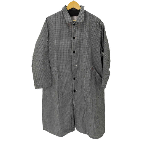 ナチュラルランドリー NATURAL LAUNDRY ダンプファーマーコート ギンガム レディース