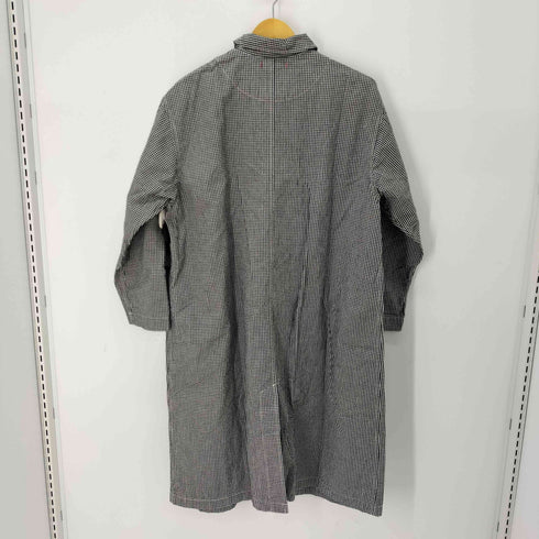 ナチュラルランドリー NATURAL LAUNDRY ダンプファーマーコート ギンガム レディース