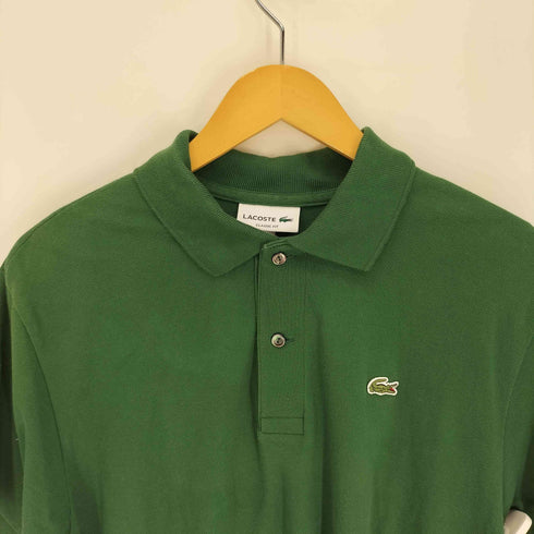 ラコステ LACOSTE CLASSIC FIT ワンポイント ロゴ刺繍 ポロシャツ メンズ import:M