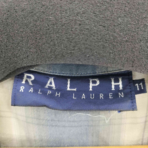 ラルフローレン RALPH LAUREN オンブレチェック レーヨン オープンカラー長袖シャツ メンズ 11