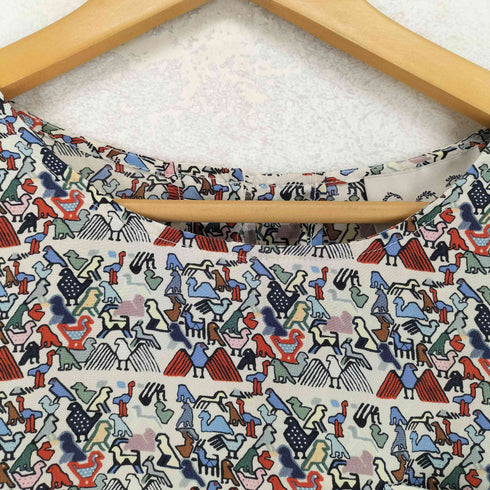 シーニューヨーク sea new york 総柄 1ポケット S/S シャツブラウス レディース US:4